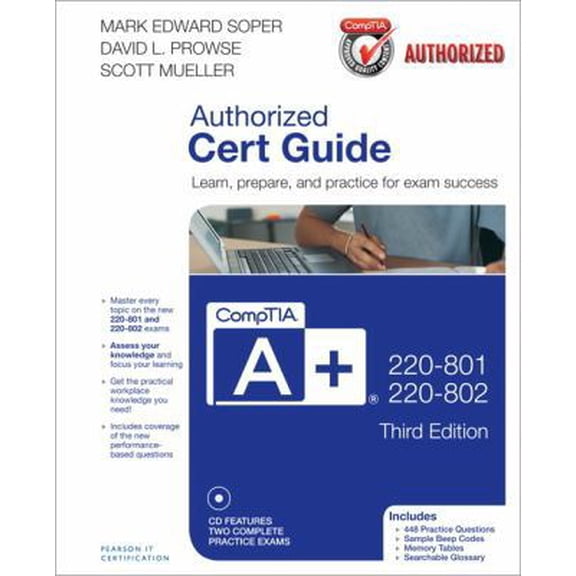 Pre-Owned Comptia A+ 220-801 and 220-802 Cert Guide (Hardcover) 0789748509 9780789748508