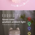 thumbnail image 4 of Cateissary Humidificador de aire con temporizador de luz LED Pulverizador de niebla de Regalos para el hogar Difusor de gran capacidad Humidificadores Blanco, 4 of 6