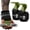 Green, variant on Gymreapers Weight Lifting Hooks (Pair), Heavy Duty Power Wrist Straps Hand Grip Support For Deadlifts, Pull Ups, Shrugs - Gym Gloves For Men and Women (Black)