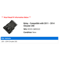 thumbnail image 2 of Relay - Compatible with 2011 - 2014 Chrysler 200 2012 2013, 2 of 2