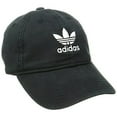 thumbnail image 1 of adidas Womens Originals Relaxed Fit cap, One Size, Black/White, 1 of 4