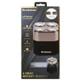 thumbnail image 3 of Brookstone 4 Head Cordless Rechargeable Men's Rotary Electric Shaver, 3 of 15