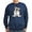 Navy, variant on CafePress - Cute English Bulldog Sweatshirt (Dark) - Classic Crew Neck Sweatshirt