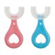 thumbnail image 1 of 2pcs Kids U Escova De Dentes Em Forma De 360 Graus Crianas Escova De S, 1 of 2