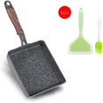 thumbnail image 3 of Frying Pan Non-stick Skillets Anti-scalding Handle Square Cooking Pot Delicious Food Home Daily Cookware, 3 of 7