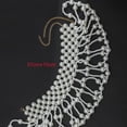thumbnail image 2 of Women Elegant Faux Pearl Choker Bridal Beaded Shawl Body Chains, 2 of 3