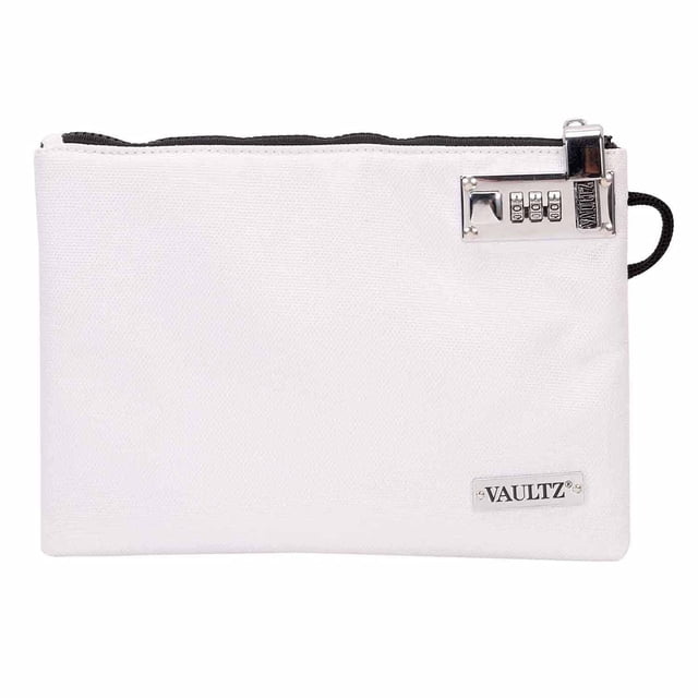 Bolsa para Dinero Vaultz Negra con Candado de Seguridad para Hombres y Mujeres
