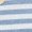 Light Blue, variant on Women's Long Sleeve Striped Pullover with Contrast Hem and Cuffs- Small, Light Blue