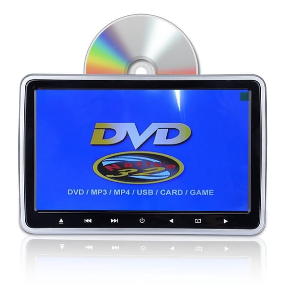 10.1 Inch External Headrest DVD Monitor 10.1 Headrest Monitor 10.1 Suction Headrest DVD Monitor ,Dual Powerful