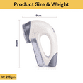 thumbnail image 4 of Portable Fabric Shaver with Honeycomb Mesh Rotary Blades, Lint Remover for Clothes and Blankets, 4 of 8