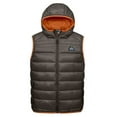 thumbnail image 2 of Mapamyumco Men's Lightweight Puffer Vest with Hood, Water-Resistant Sleeveless Jacket for Hiking Ski Mulch M, 2 of 7