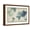Brown Frame, variant on Art.com Watercolor World Map Art Print by Grace Popp, 18" x 12"