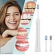 thumbnail image 1 of Cepillo de dientes eléctrico 3 cabezales sónico USB recargable | Cepillo de dientes para adultos temporizado de 6 velocidades | 42.000 vibraciones | Resistente al agua IPX7 | 3 cabezales de cepillo, 1 of 8