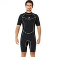 thumbnail image 1 of DIVE SAIL Traje de buceo 3MM Pantalones cortos de manga corta resistentes al desgaste Traje de neopreno Servicio prolongado Sensación de cuerpo fresco Accesorio de surf masculino negro XXL Scienceny OD019360-11, 1 of 7