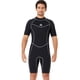 thumbnail image 1 of DIVE SAIL Traje de buceo 3MM Pantalones cortos de manga corta resistentes al desgaste Traje de neopreno Servicio prolongado Sensación de cuerpo fresco Accesorio de surf masculino negro XL Advancent OD019360-10, 1 of 7