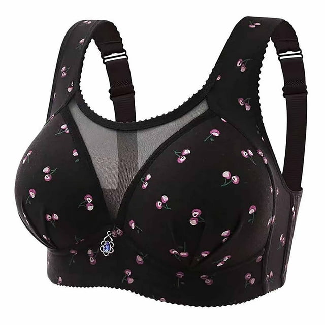 Timegard Soutiens-Gorge pour Femmes Bretelles Réglables en Maille Couverture Complète Sans Fil Soutien Élevé Confortable Quotidien