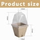 thumbnail image 3 of Macetas de turba engrosada para bandejas de germinación de semillas | Paquete de 10 macetas de inicio de plantas de pulpa de papel biodegradable | Contenedores de inicio de plántulas ecológicos para, 3 of 7