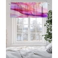 thumbnail image 5 of Valances for Windows Valance Rod Pocket Light Filtering Short Window Treatments Curtains for Kitchen Bathroom Living Room Bedroom, 1 Panel, 60 x 18 Inch, 5 of 7