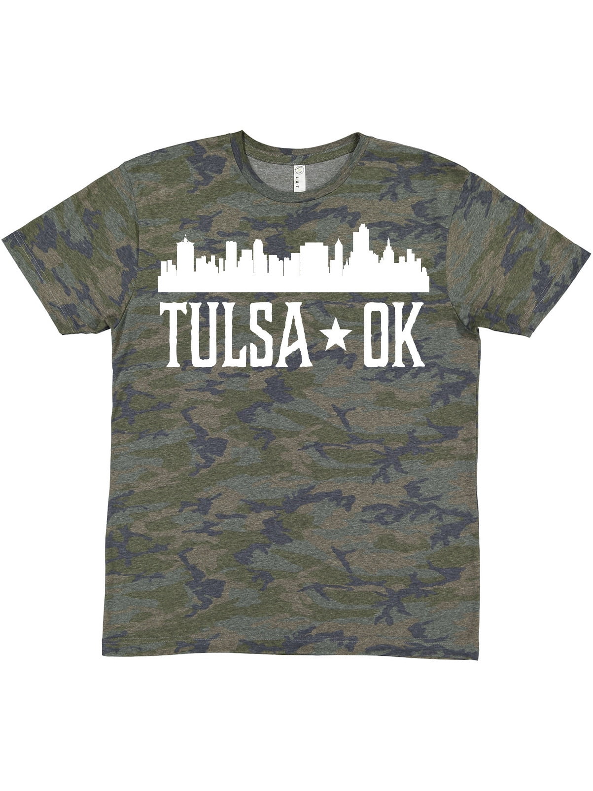 Inktastic Tulsa Oklahoma Skyline OH Cities Teen Short Sleeve T-Shirt Unisex  Vintage Camo XL - Walmart.com