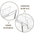 thumbnail image 3 of WHAMVOX Organizador Transparente Para Con Dos Niveles Para Almacenar Cosméticos Y Artículos De, 3 of 8