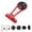 Red, variant on Rupoun Extended Bike Computer Mount Aluminum Alloy Lightweight Adjustable Bracket For Garmin Bryton Cateye Wahoo Bicycle Navigation Support Hub Kit Accessories, 5.51 inches / 14.0 cm