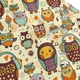 thumbnail image 3 of Sikiie Cute Owls Unisex Vintage Washed Unstructured Baseball Cap Soft Cap Adjustable Unisex Baseball Hat Dad Hat, 3 of 6