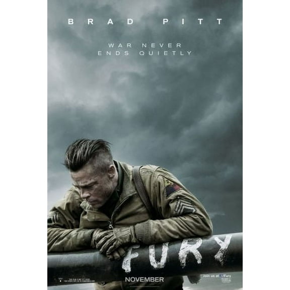 Z Posters Fury 11inx17in Mini Poster Wall Art 11x17 poster Color Category: Multi, Unframed, Ages: Adults