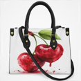 thumbnail image 2 of Watercolor Cherry Love Heart Cross Body Bags For Women Small Leather Female Handbags Fashion Top-Handle Totes, 2 of 4