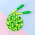 thumbnail image 1 of Adjustable Beaded Jump Rope, Soft Segmented Skipping Rope with Anti-Slip Handles for Fitness Training, 1 of 7