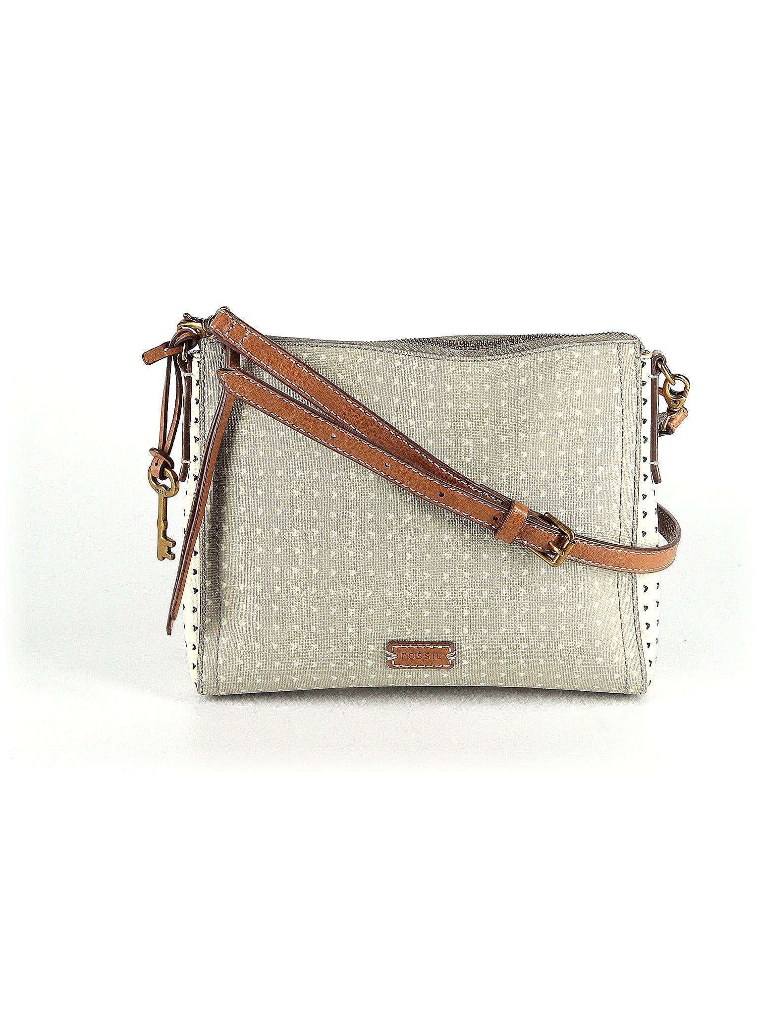 Fossil Pre-Owned Leather Crossbody Bag Womens Kuwait Ubuy