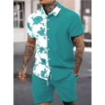 thumbnail image 2 of Conjunto De Camisa De Manga Corta Estampada Para Hombre, 2 of 8