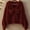 X-690Red, variant on Womens Sweater Long Sleeve V Neck Solid Color Bow Design Knit Elegant Soft Pullover Top For Valentine Day Festive Red M