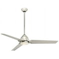 thumbnail image 2 of Ceiling Fan With Light Kit In Contemporary Style 14.75 Inches Tall By 54 Inches Wide-Polished Nickel Finish-Silver Blade Color Minka Aire Fans, 2 of 2
