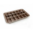 thumbnail image 1 of Pan de Brownie Dividida, Bandeja de Brownie, Acero al Carbroino rectangular para el HOGAR Para Herramientas para Hornear, 1 of 8