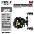 thumbnail image 2 of New Led Screen Electronic Fishing Reel Baitcasting High Speed 7.2:1 10kg Waterproof Saltwater Cast Drum Wheel Moulinet Casting, 2 of 27