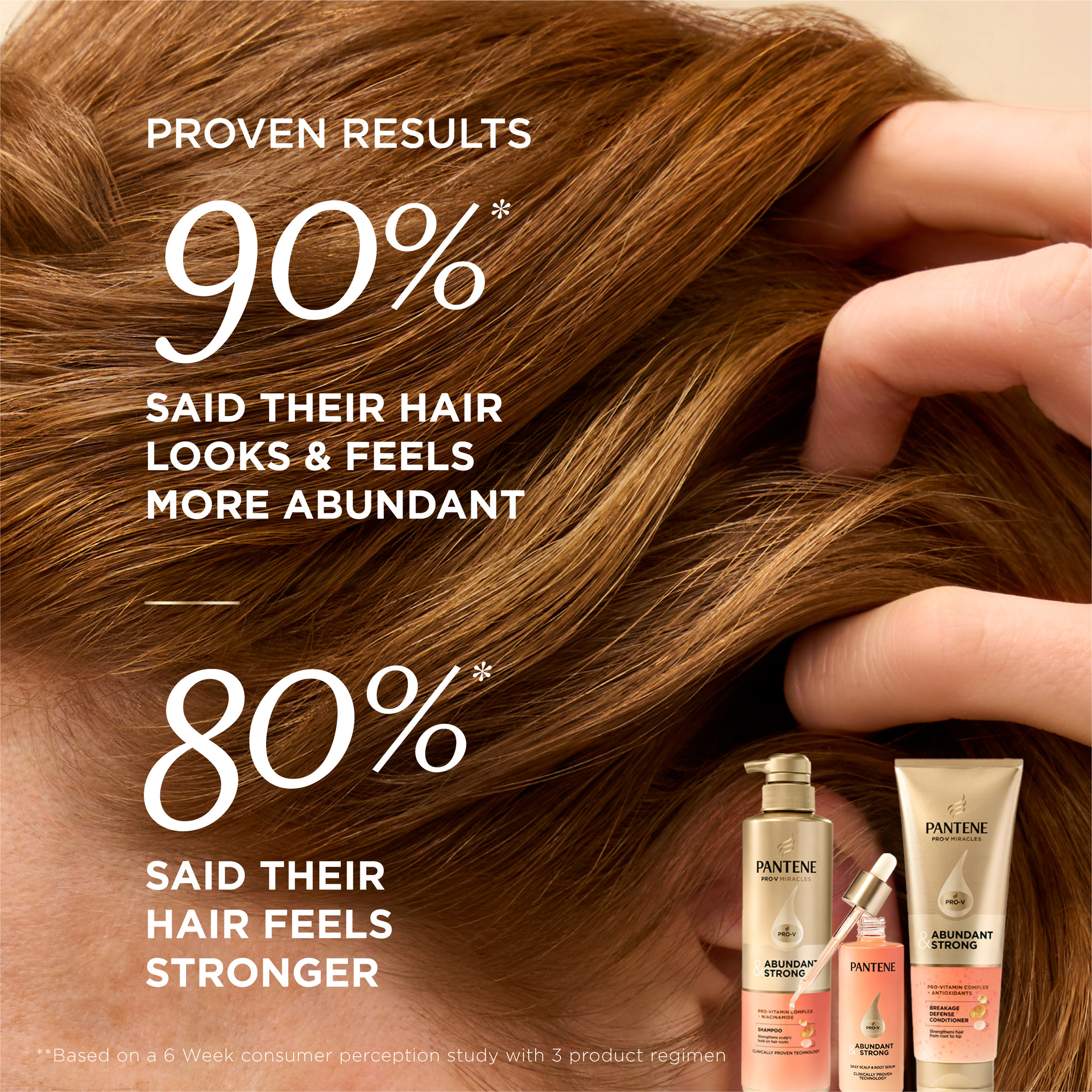 Pantene Abundant & Strong Conditioner, 8 fl oz photo 5