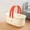White, variant on Plastic Storage Basket with Handle Portable Shower Caddy Organizer Tote Bin for Bathroom Kitchen Dorm Room Bedroom