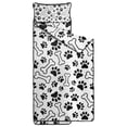 thumbnail image 2 of Pet Paw Print and Bone Toddler Nap Mats for Kids Preschool,Sleeping Mat Bag or Kids,Toddler Sleeping Bag,Toddler Nap Mat or Daycare, 2 of 6