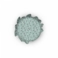 thumbnail image 5 of Vintage Ottoman Cover, Floral Rustic Garden, 2 Piece Slipcover Set with Ruffle Skirt for Square Round Cube Footstool Decorative Home Accent, Standard Size, Pale Blue Cream Umber, by Ambesonne, 5 of 5