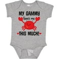 thumbnail image 3 of Inktastic Gammy Loves Me Grandchild Boys or Girls Baby Bodysuit, 3 of 5