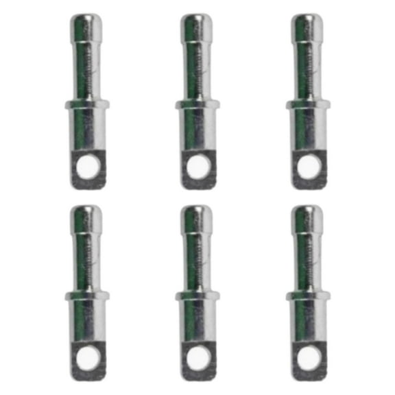 figatia Spare End for 8.5mm/0.33 inch Tent Poles Aluminum for Awnings Canopies 6 Pack