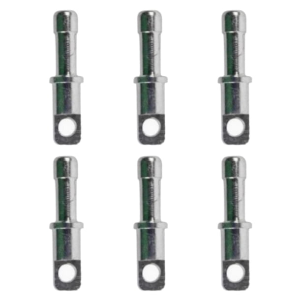 Tapones de extremo de repuesto de aluminio para postes de tienda de campaña de 8,5mm/0,33 pulgadas, equipo de acampada, manga de reparación de postes Paquete de 6
