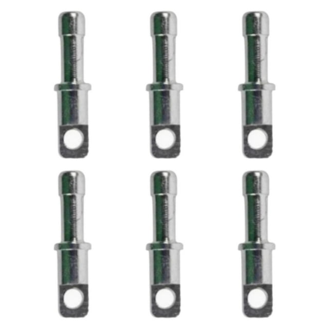 Tapones de extremo de repuesto Tapones de extremo de varilla para postes de tienda de campaña de 8,5 mm/0,33 pulgadas Tapones de extremo de postes de Paquete de 6
