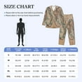 thumbnail image 6 of Kll The World Is Hemisphere Sleepwear Mens Flannel Pajamas,Long Cotton Pj Set, 6 of 9