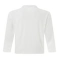 thumbnail image 3 of Stripe Print Men‘s Casual Ribbed Long Sleeve Tops with 1/4 Zipper, 3 of 9