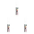 thumbnail image 2 of 3pcs Stone Tablet Up Pen Large Capacity Metal Marker White 12*2*3cm, 2 of 5