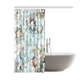 thumbnail image 2 of SUNENAT Vintage Flowers, Antique Flowers Beautiful Vintage Floral Waterproof Polyester Shower Curtain Bathroom 60(Wide) x 72(Height) Inches, 2 of 3