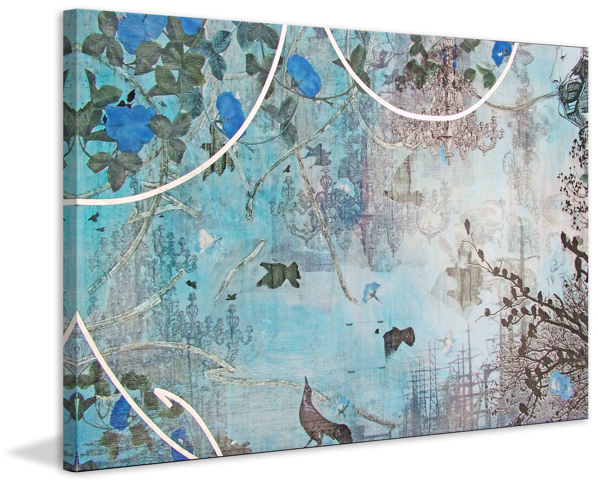 Marmont Hill "Somniloquy" by Tracy Silva Barbosa Painting Print on Canvas