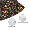 thumbnail image 3 of Pofeuu Autumn Floral Print Polyester Microfiber Plush Pillowcases, Super Soft and Cozy Pillow Case Covers with Envelop Closure（Pillow core not included）-14"x20", 3 of 6
