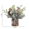 thumbnail image 3 of End of Year Clearance Mini Artificial Christmas Trees Xmas Desktop Decoration Tree Set Tabletop Christmas Tree , For Christmas Tabletop Decorations on Clearance!, 3 of 8
